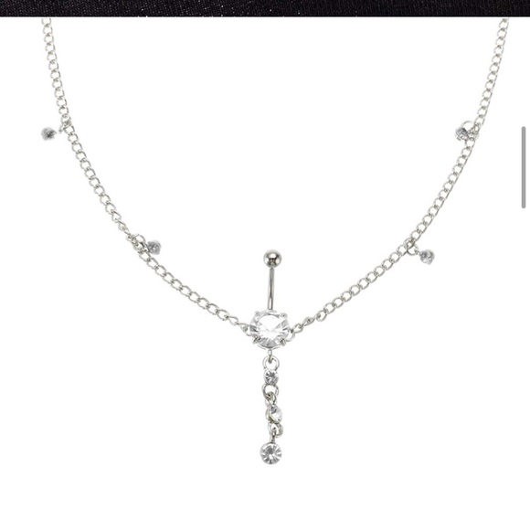 Belly ring body chain drop - Picture 4 of 4